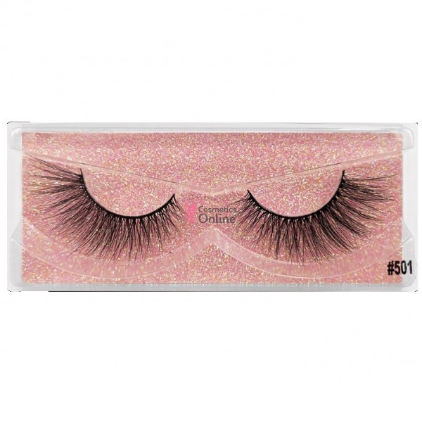 Gene false SHINDI Lashes Extension 3D tip banda, 1 pereche cod 501